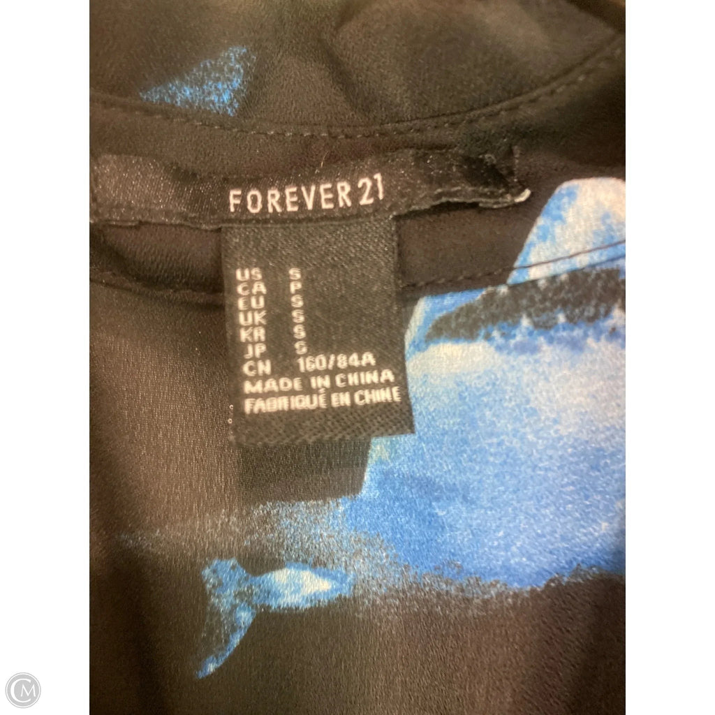 Swimwear Cover-up By Forever 21 In Black, Size: S