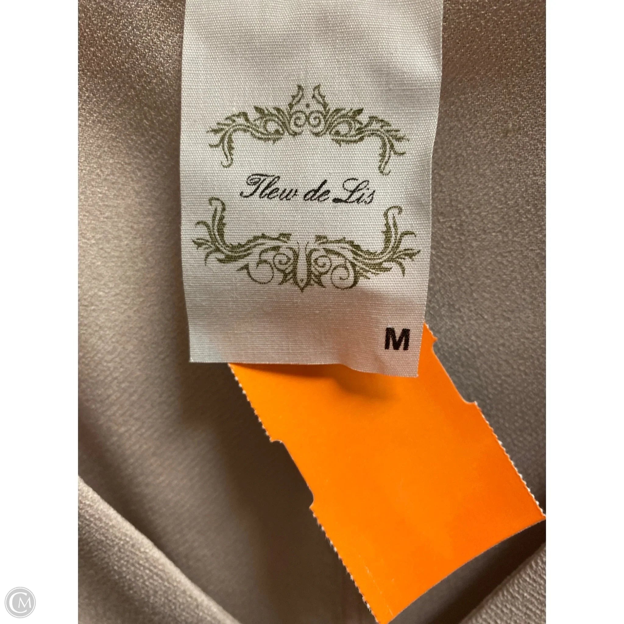 Tank Top By Clothes Mentor In Beige, Size: M