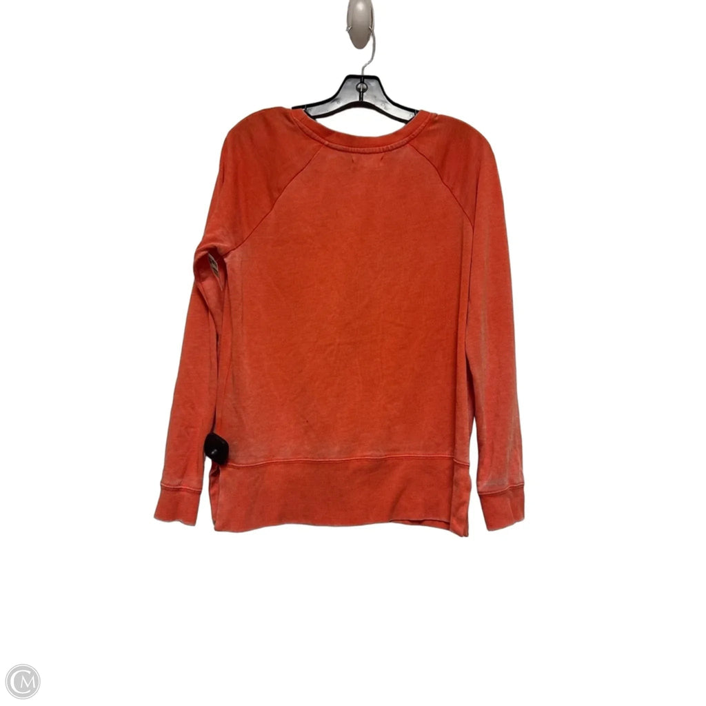 Top Long Sleeve Basic By Grayson Threads In Orange, Size: M