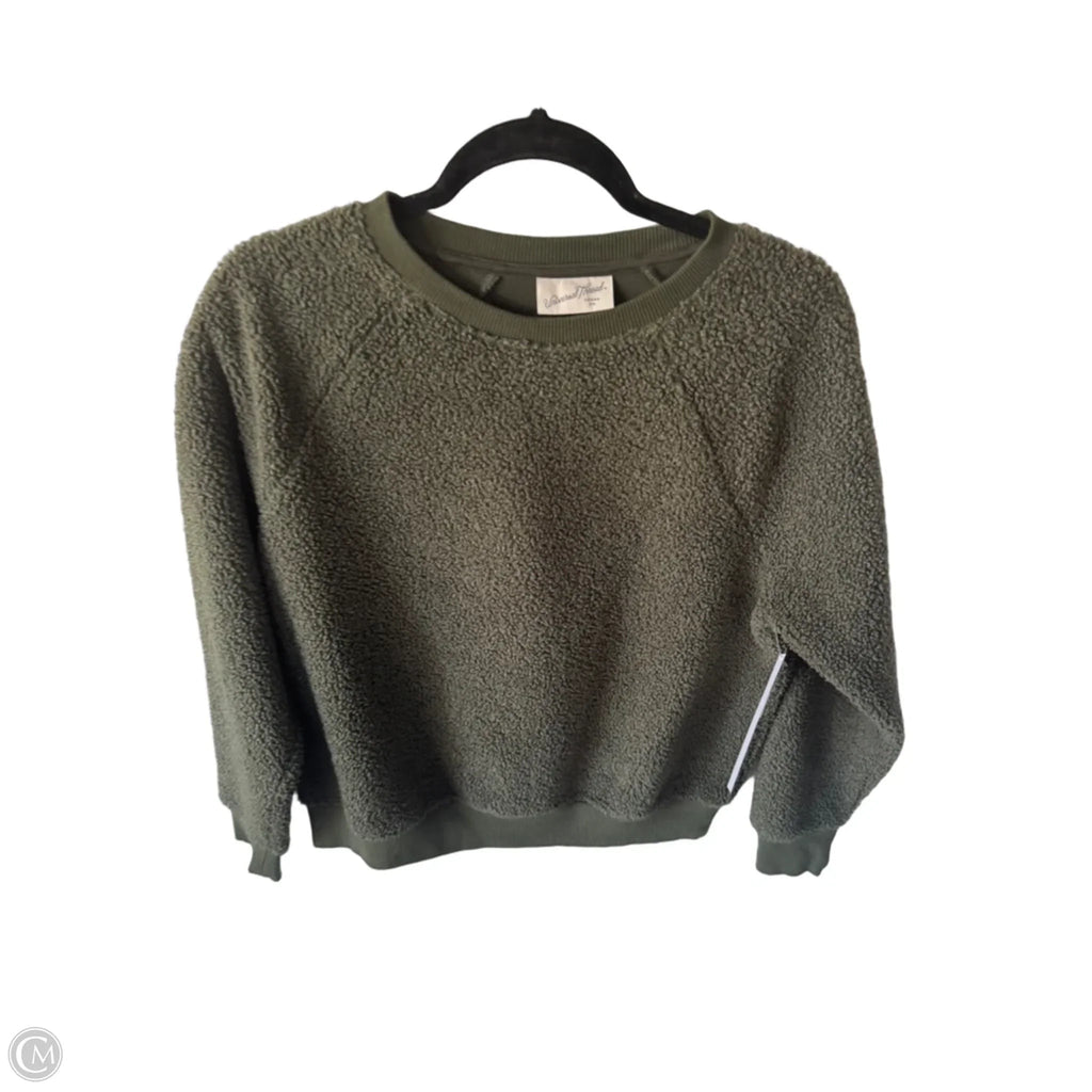 Sweatshirt Crewneck By Universal Thread In Green, Size: S