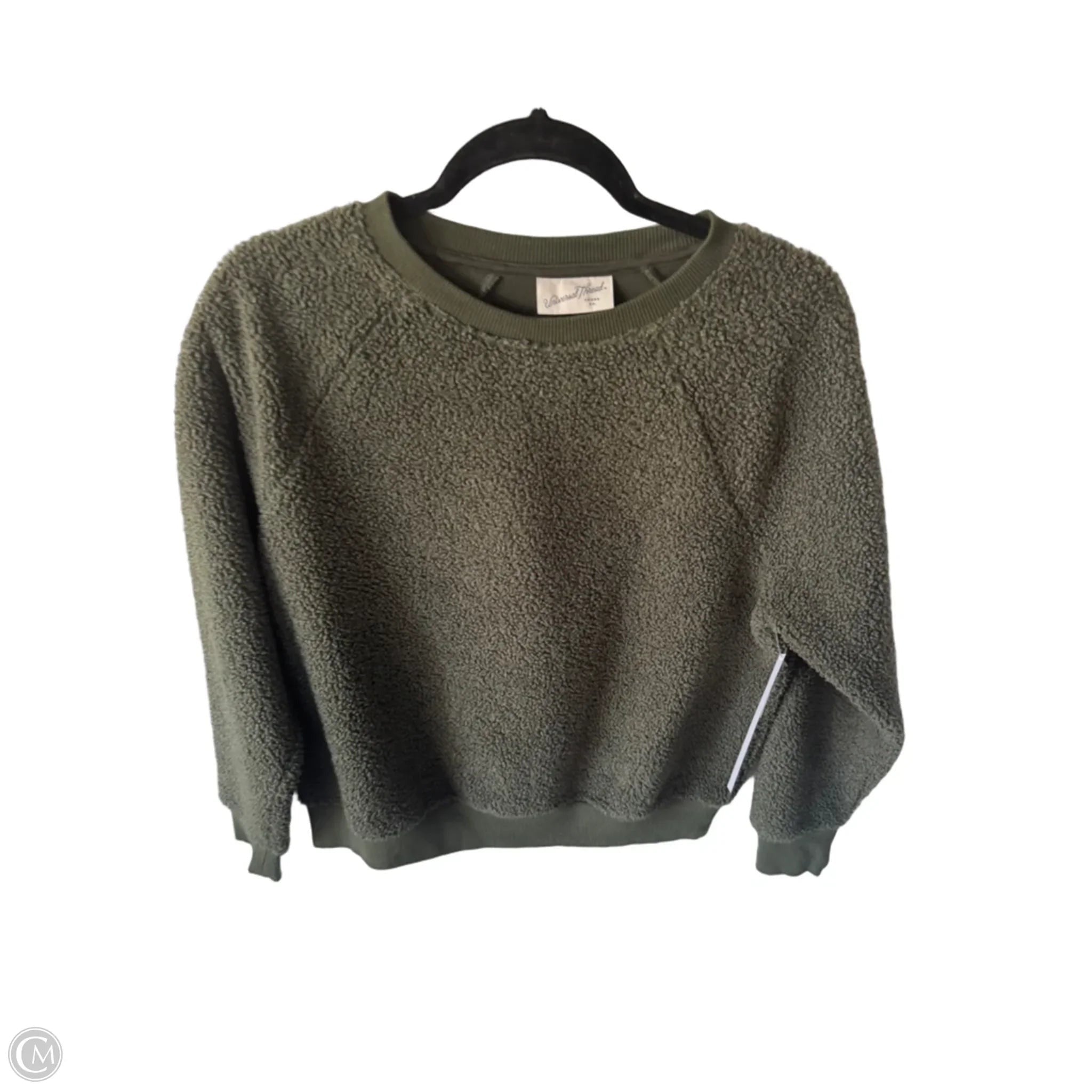 Sweatshirt Crewneck By Universal Thread In Green, Size: S