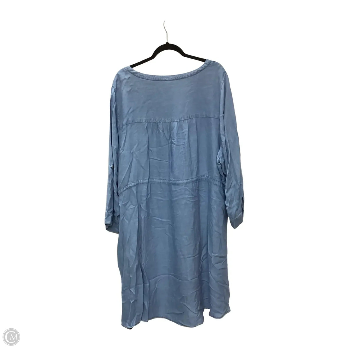 Dress Casual Short By Torrid In Blue Denim, Size: 4x