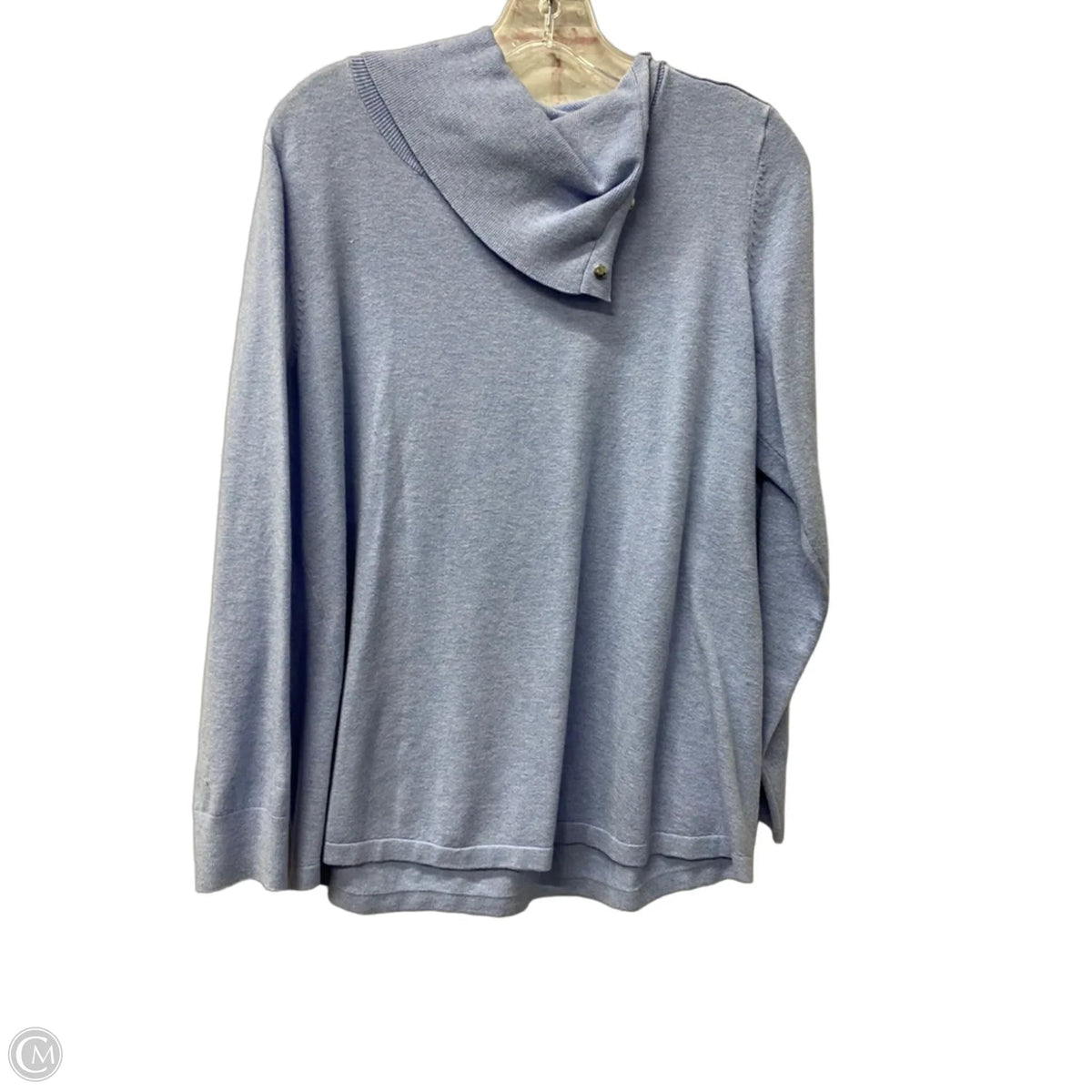 Sweater By Chicos In Blue, Size: L