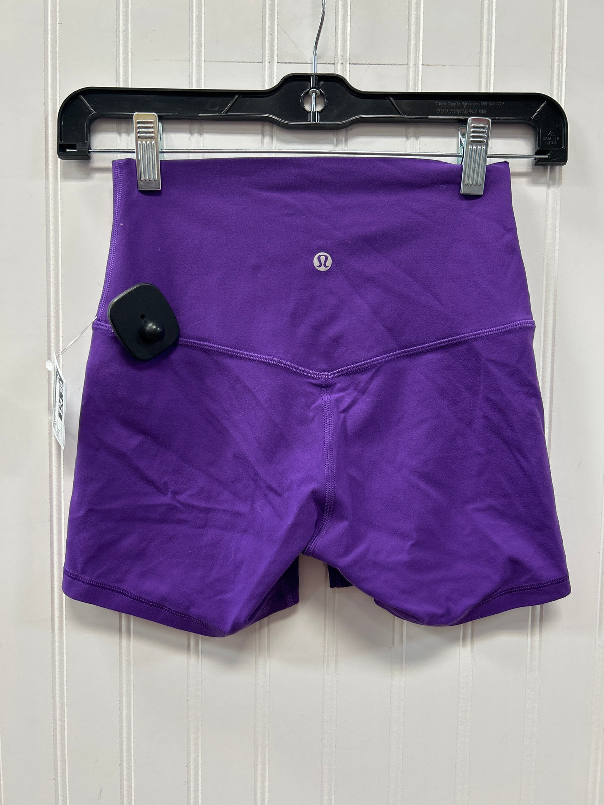 Athletic Shorts By Lululemon In Purple, Size:4