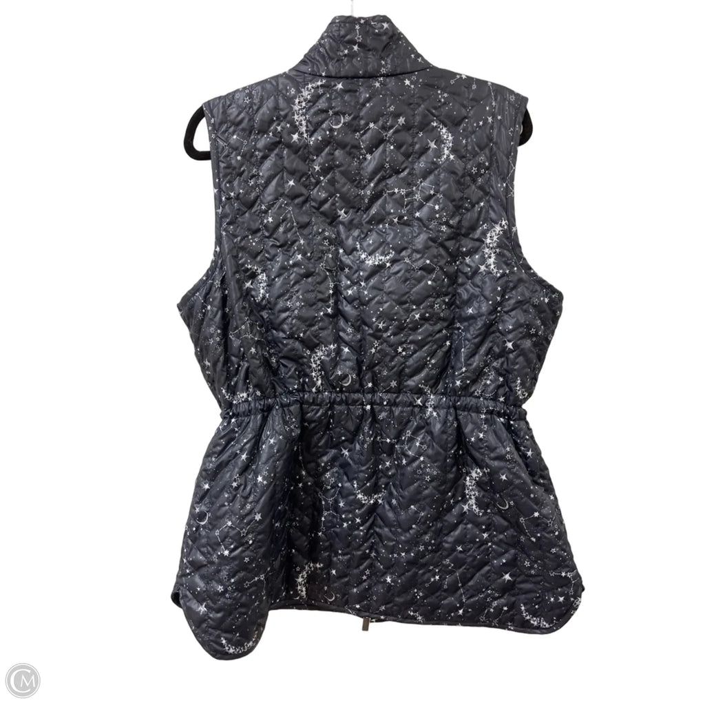 Vest Puffer & Quilted By Clothes Mentor In Navy, Size: L