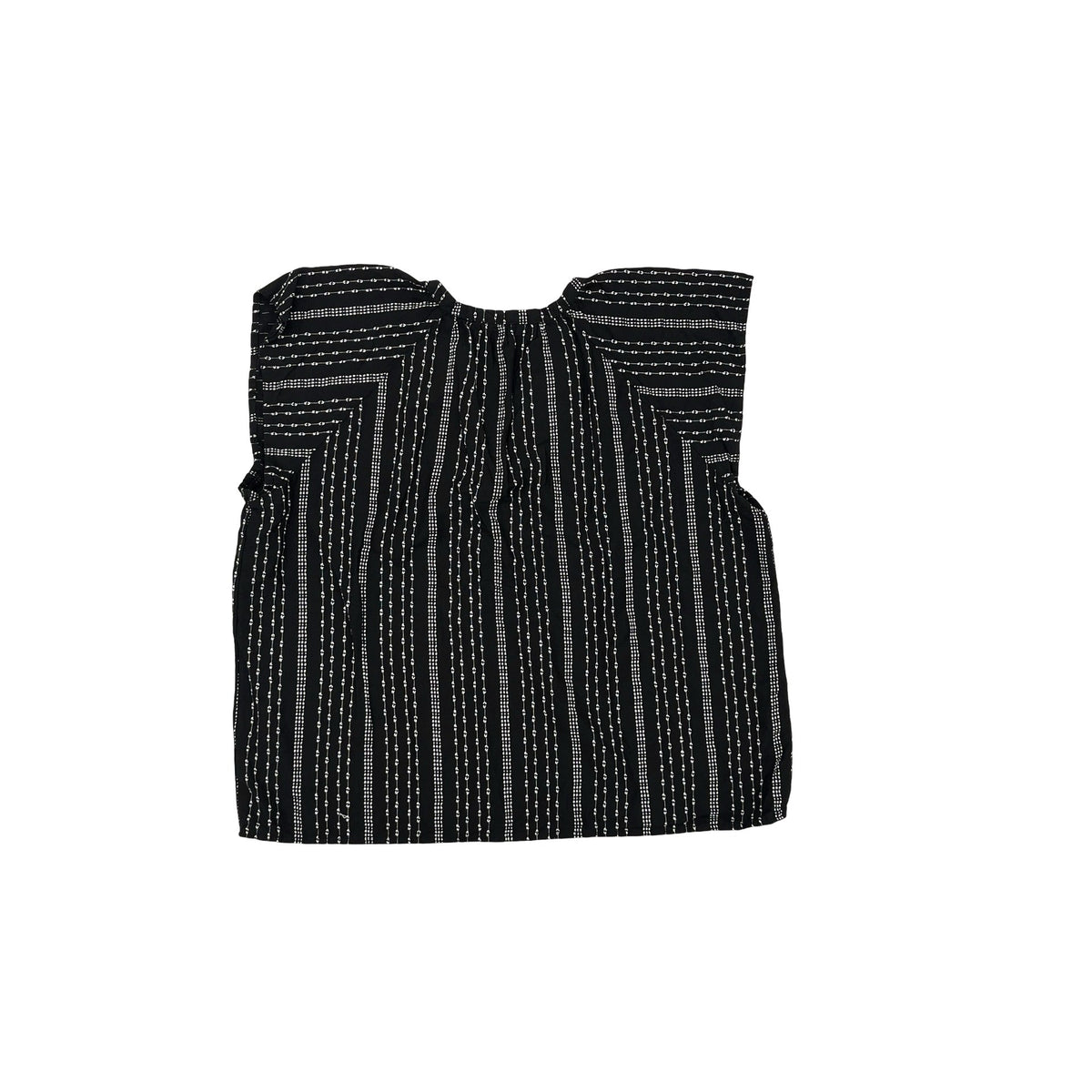 Blouse Ss By Time And Tru In Black & White, Size:Xxxl