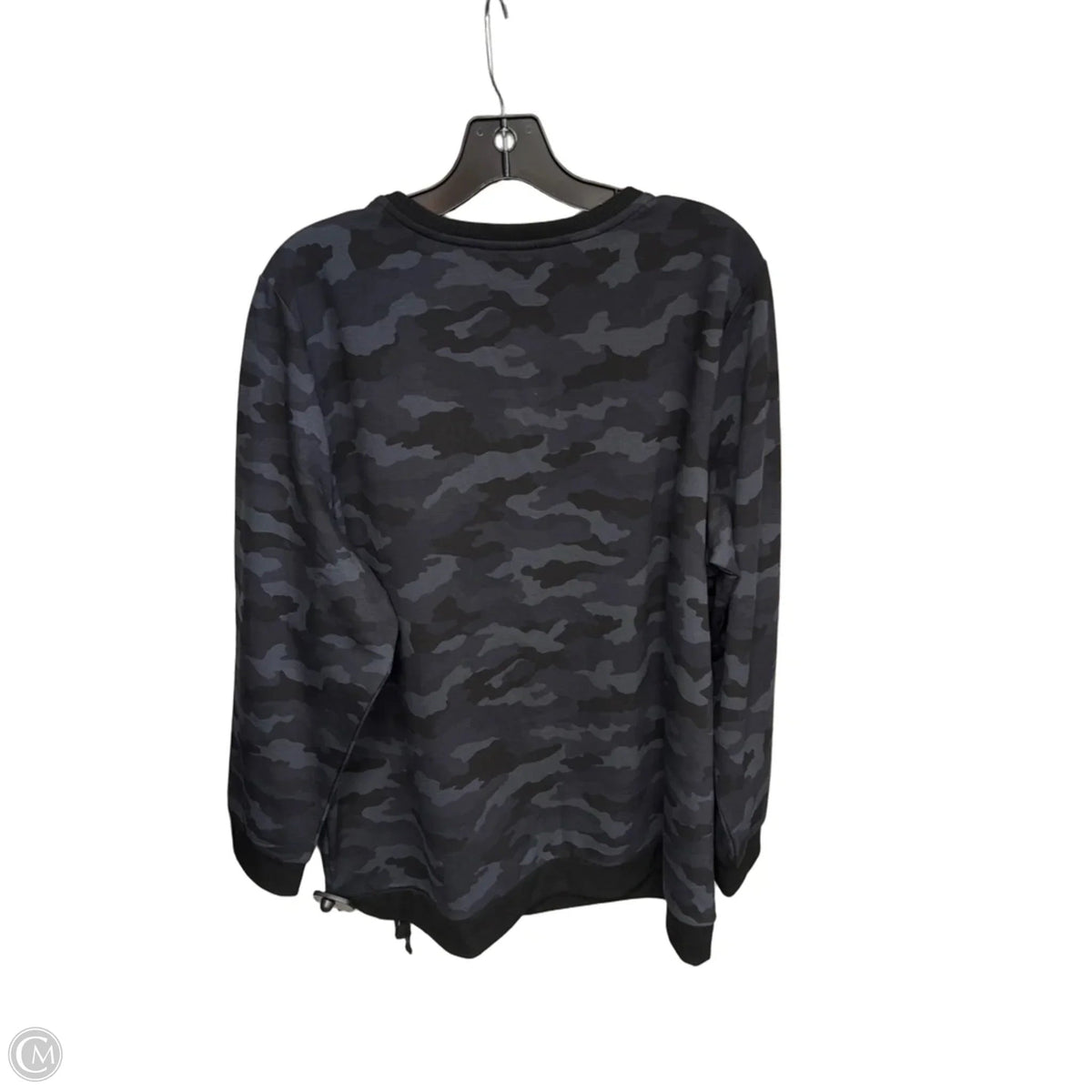 Sweater By Cj Banks In Black & Blue, Size: Xl