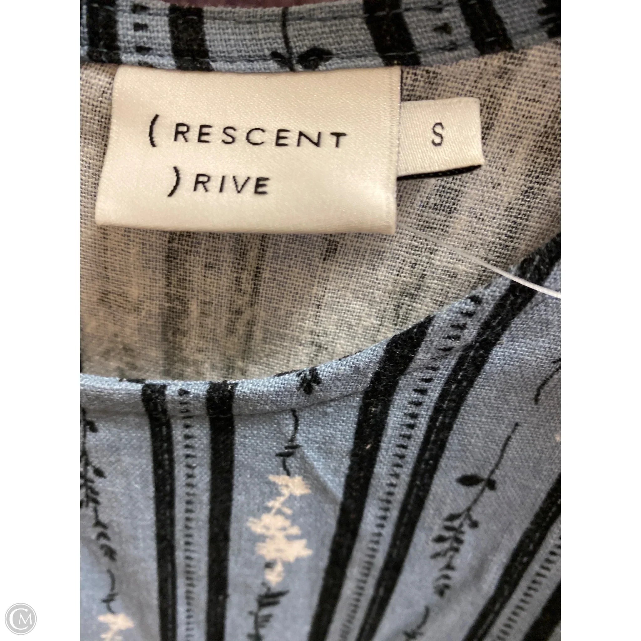 Dress Casual Short By Crescent Drive In Blue, Size: S