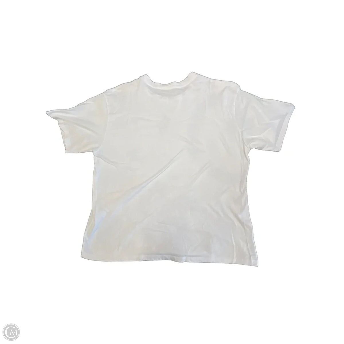 Top Short Sleeve By Zutter In Blue Red & White, Size: L