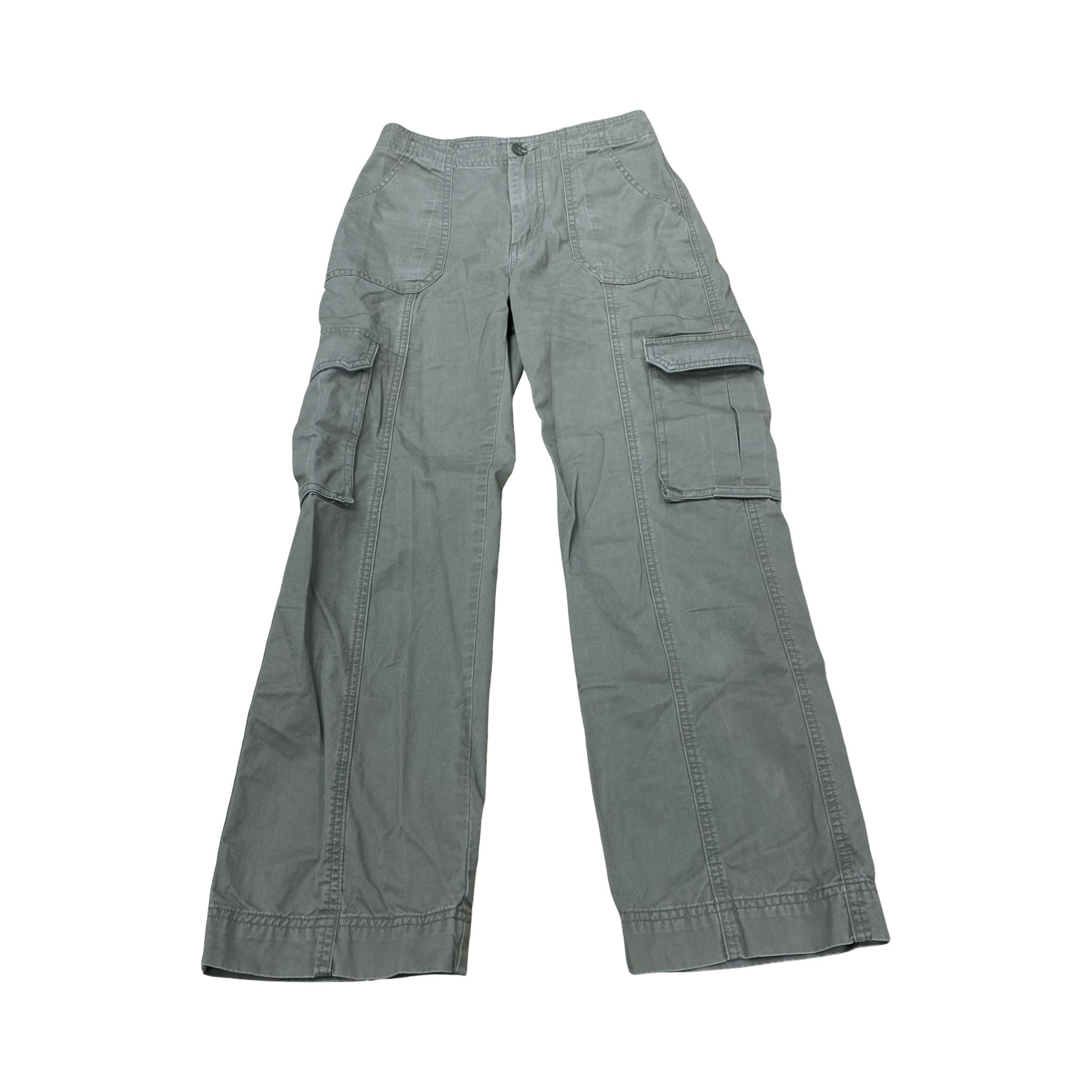 Pants Cargo & Utility By Abercrombie And Fitch In Green, Size:0P
