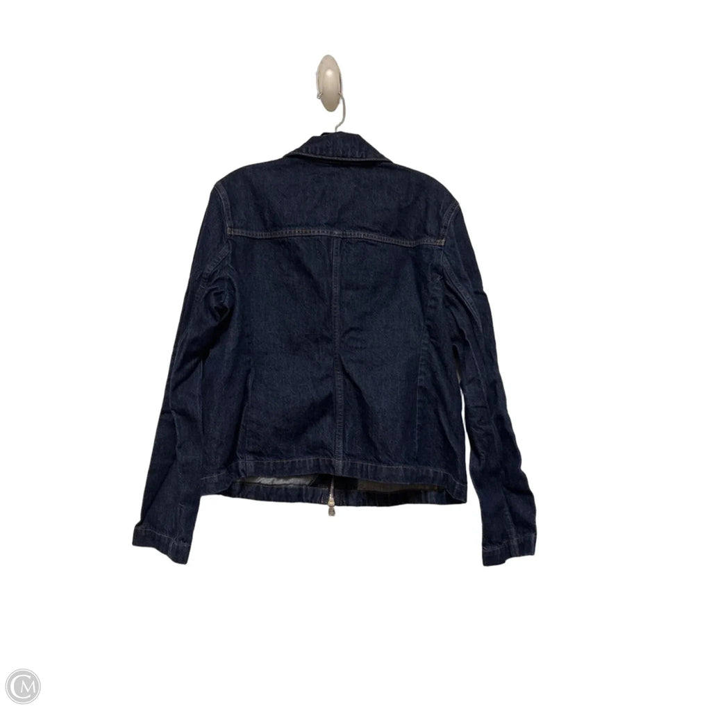 Jacket Denim By Abercrombie And Fitch In Blue Denim, Size: L