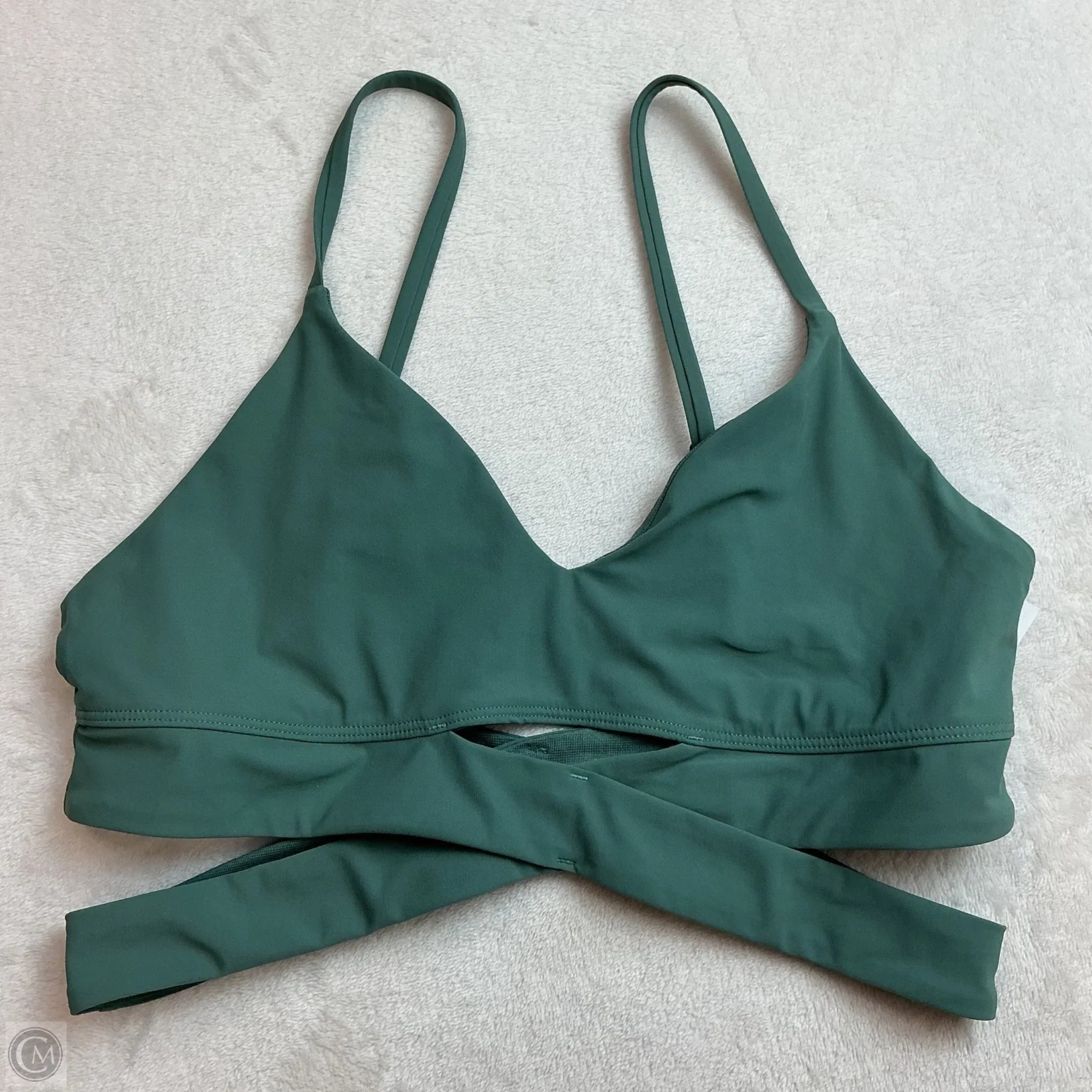 Athletic Bra By Lululemon In Teal, Size: 8
