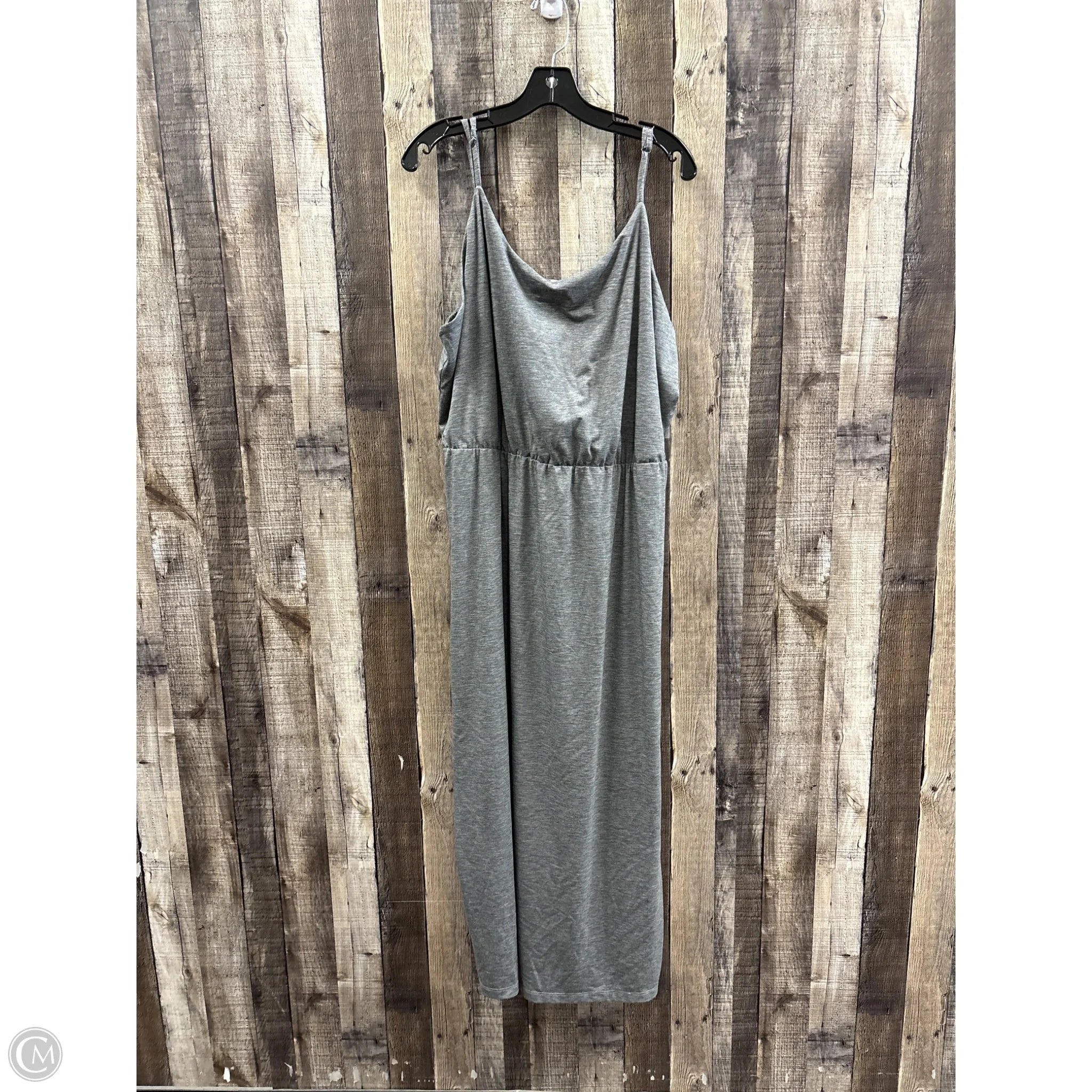 Dress Casual Maxi By Old Navy In Grey, Size: Xxl