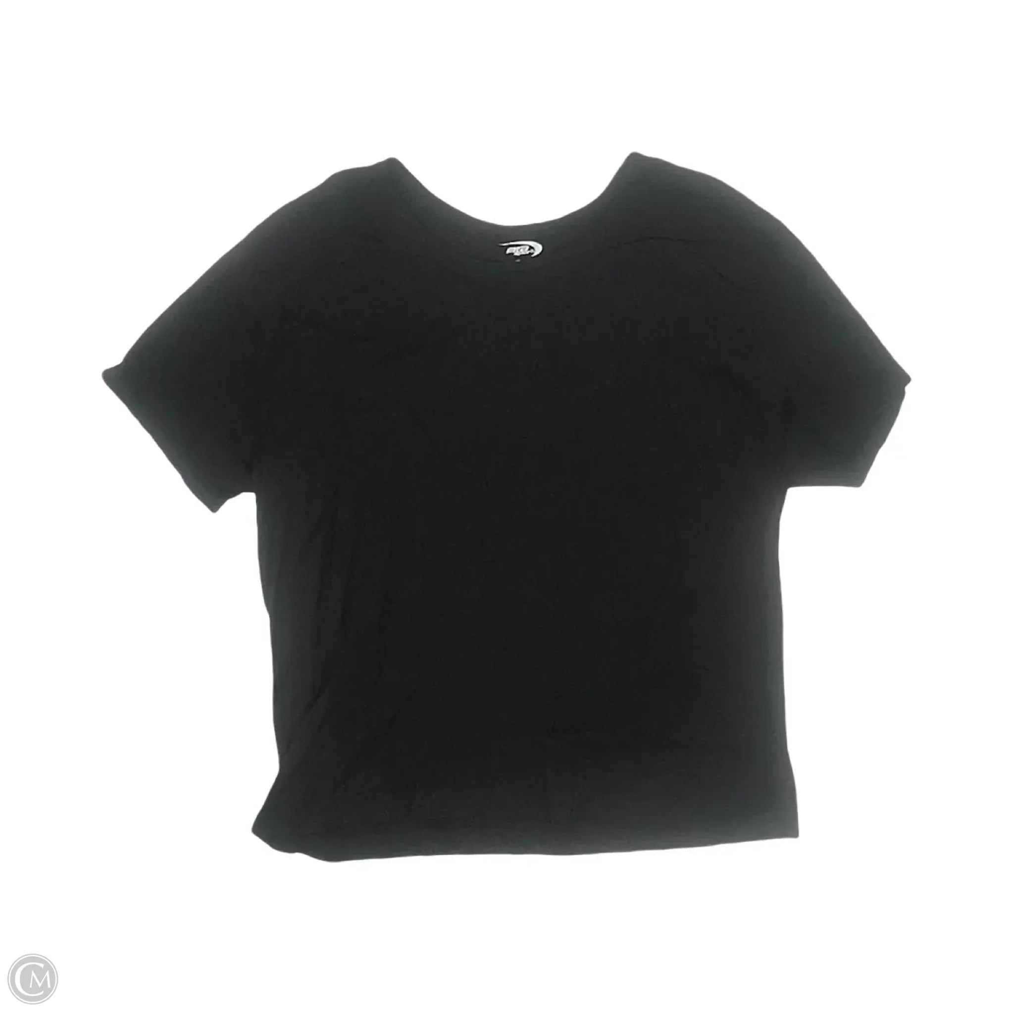 Athletic Top Short Sleeve By Mta Sport In Black, Size: 1x