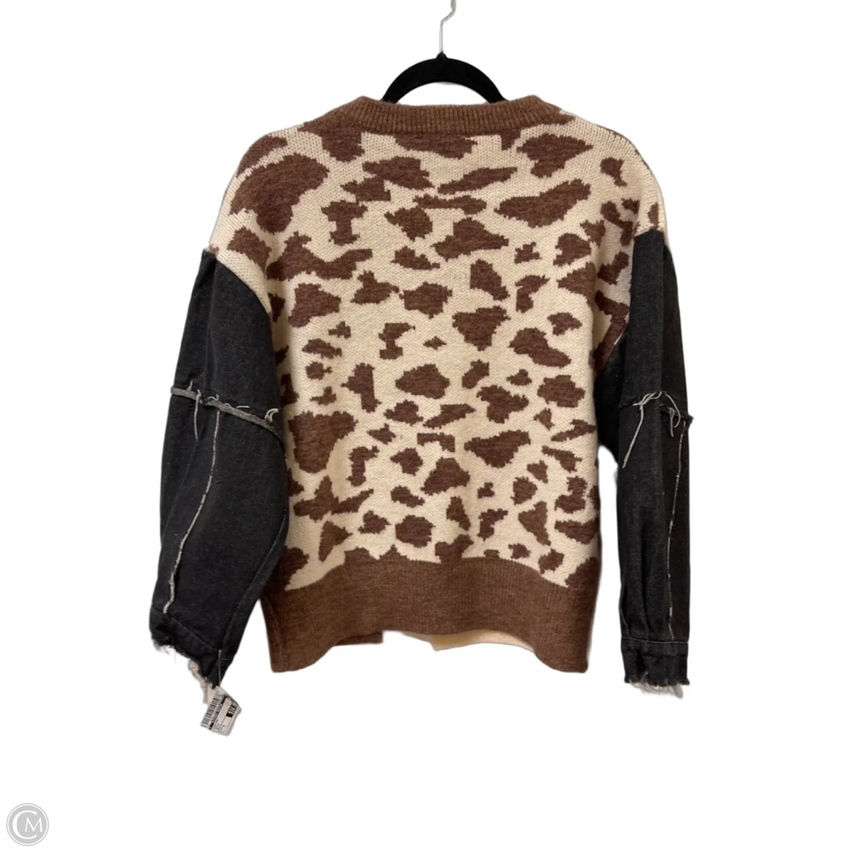 Sweater By Clothes Mentor In Brown, Size: S