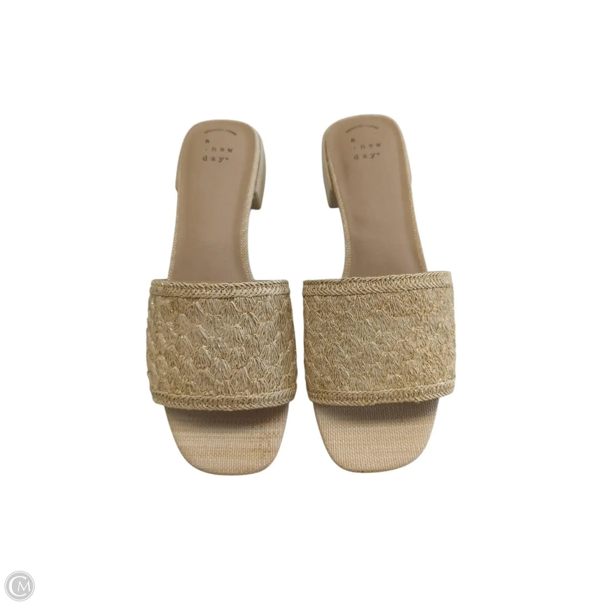 Sandals Flats By A New Day In Tan, Size: 8.5