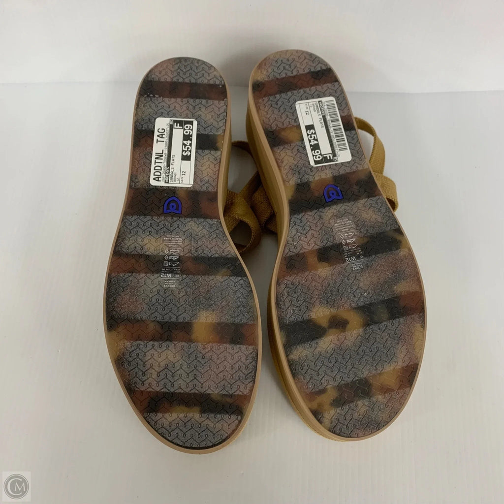 Sandals Flats By Rothys In Brown, Size: 12