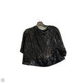 Top Short Sleeve By H&m In Black, Size: S
