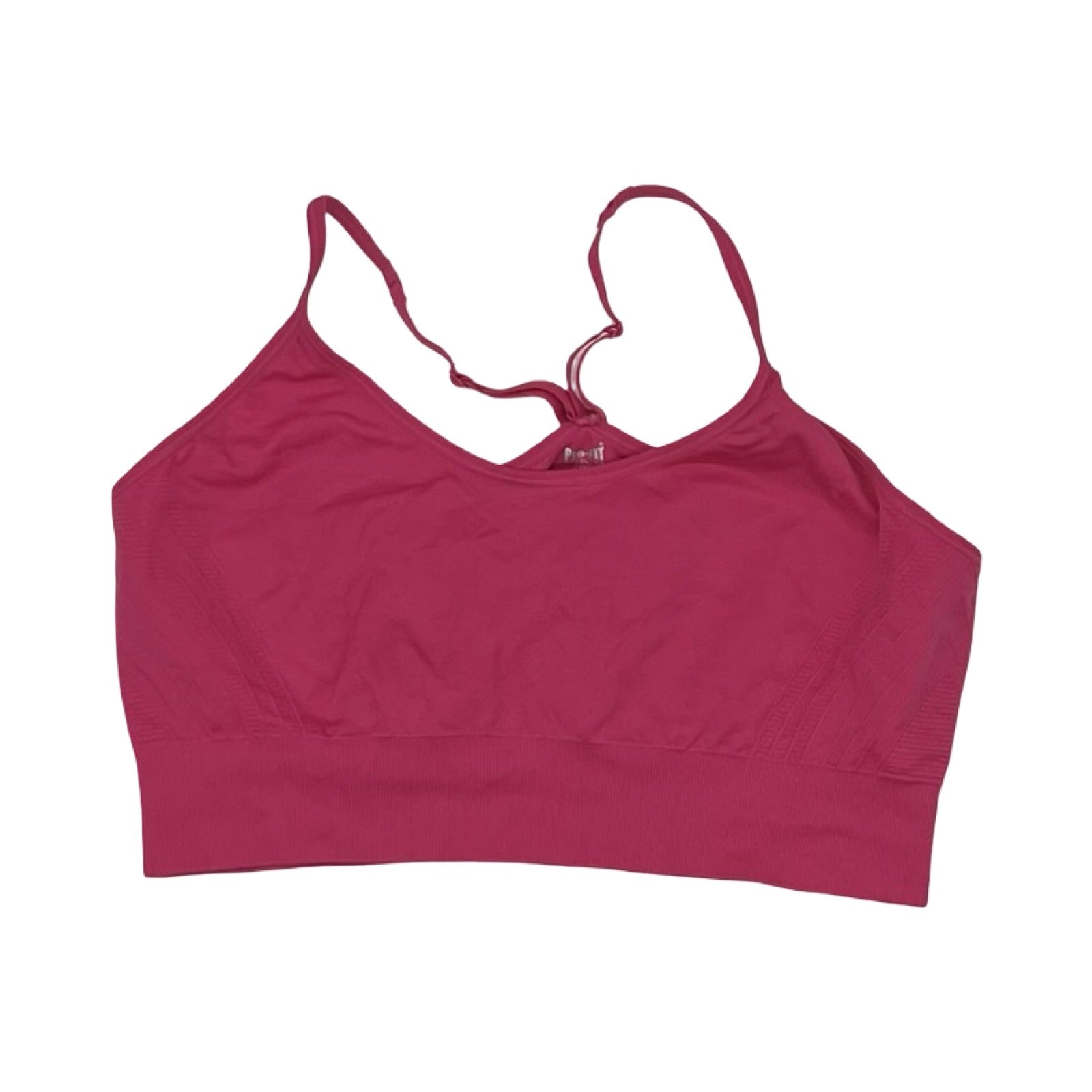 Athletic Bra By Pro-Fit In Pink, Size:Xl