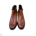 Boots Ankle Flats By Clarks In Brown, Size: 7.5