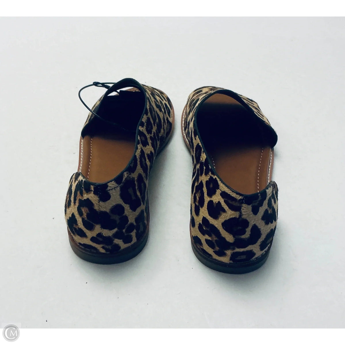 Sandals Flats By Crown Vintage In Animal Print, Size: 8