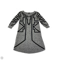 Dress Casual Short By Express In Black & Grey, Size: S