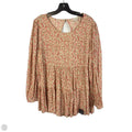 Top Long Sleeve By American Eagle In Floral Print, Size: M
