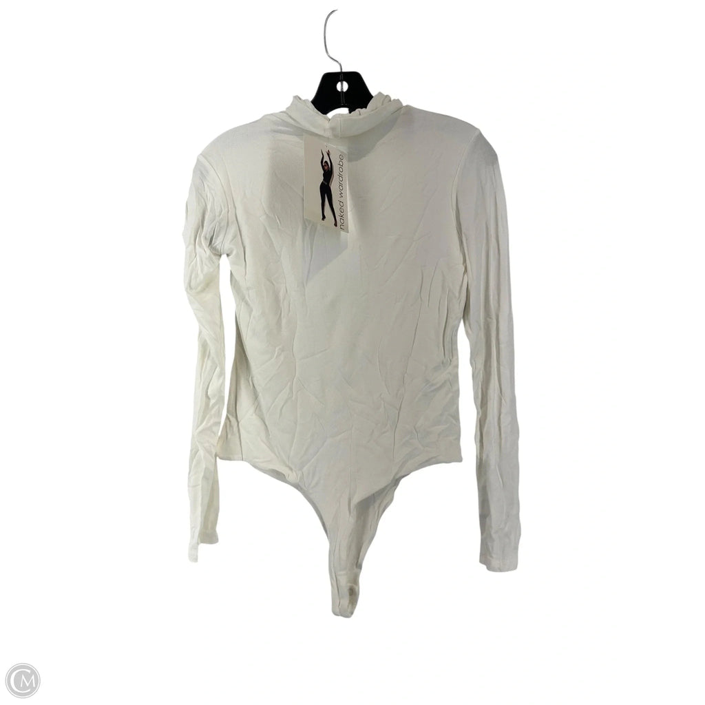Top Long Sleeve By Nordstrom In Cream, Size: Xl