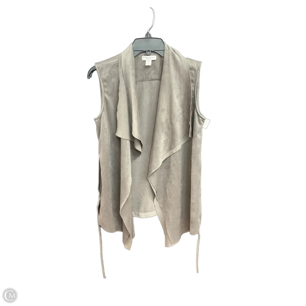 Vest Other By Katherine Barclay In Grey, Size: M