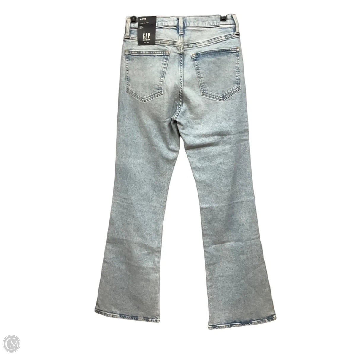 Jeans Boot Cut By Gap In Blue Denim, Size: 4