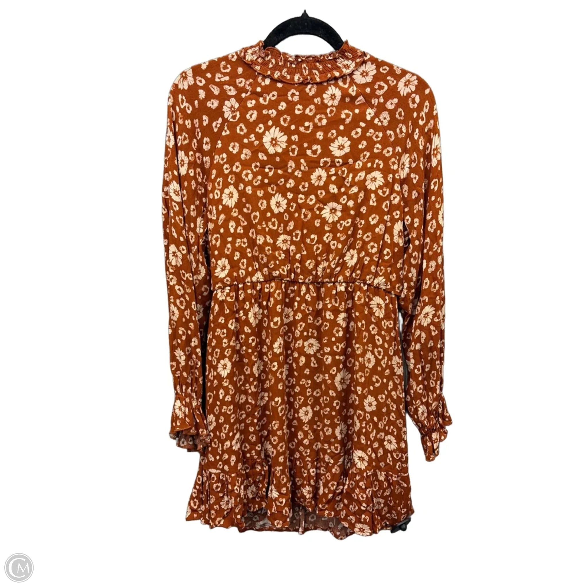 Dress Casual Midi By Altard State In Brown, Size: M