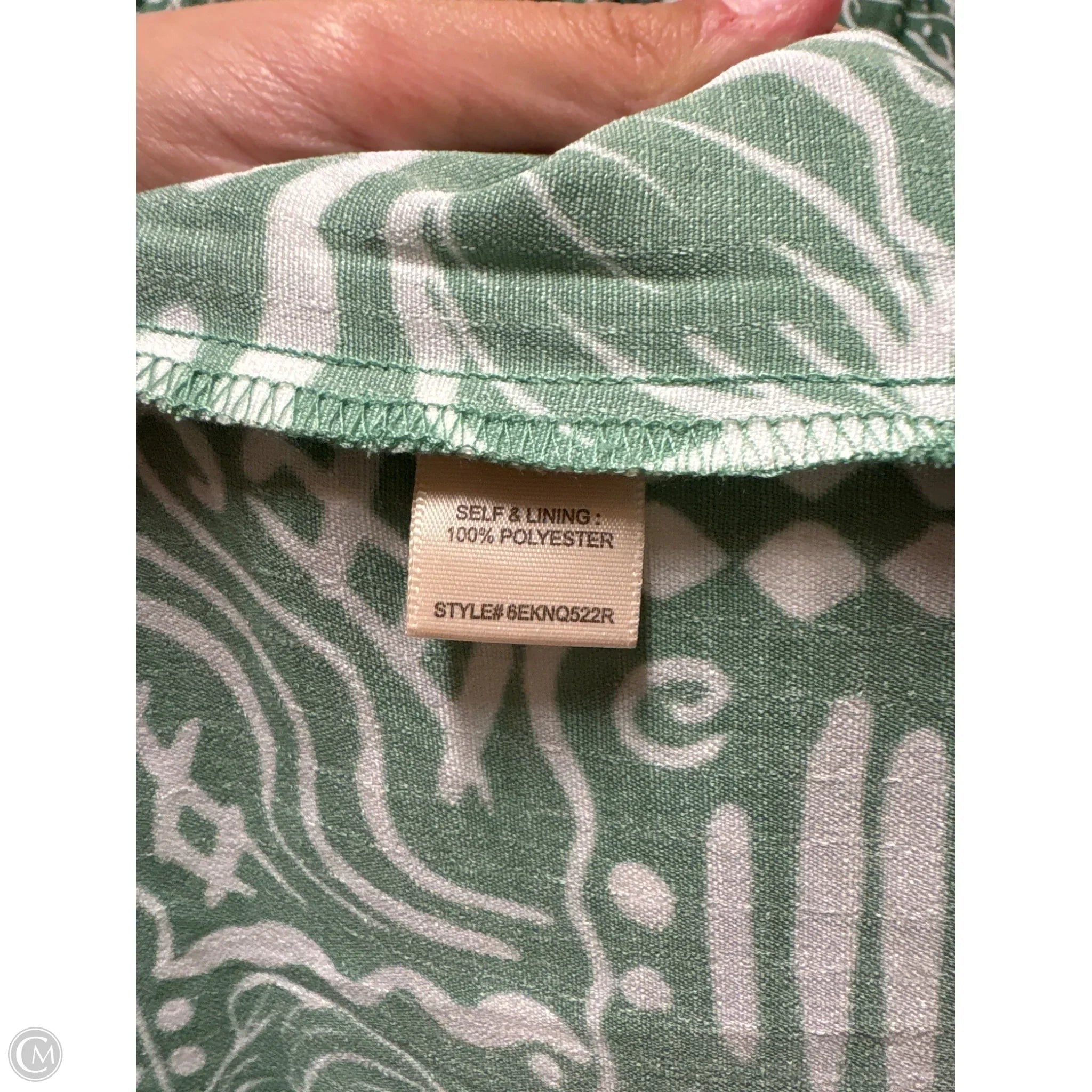 Dress Casual Maxi By Inspired Hearts In Green, Size: L