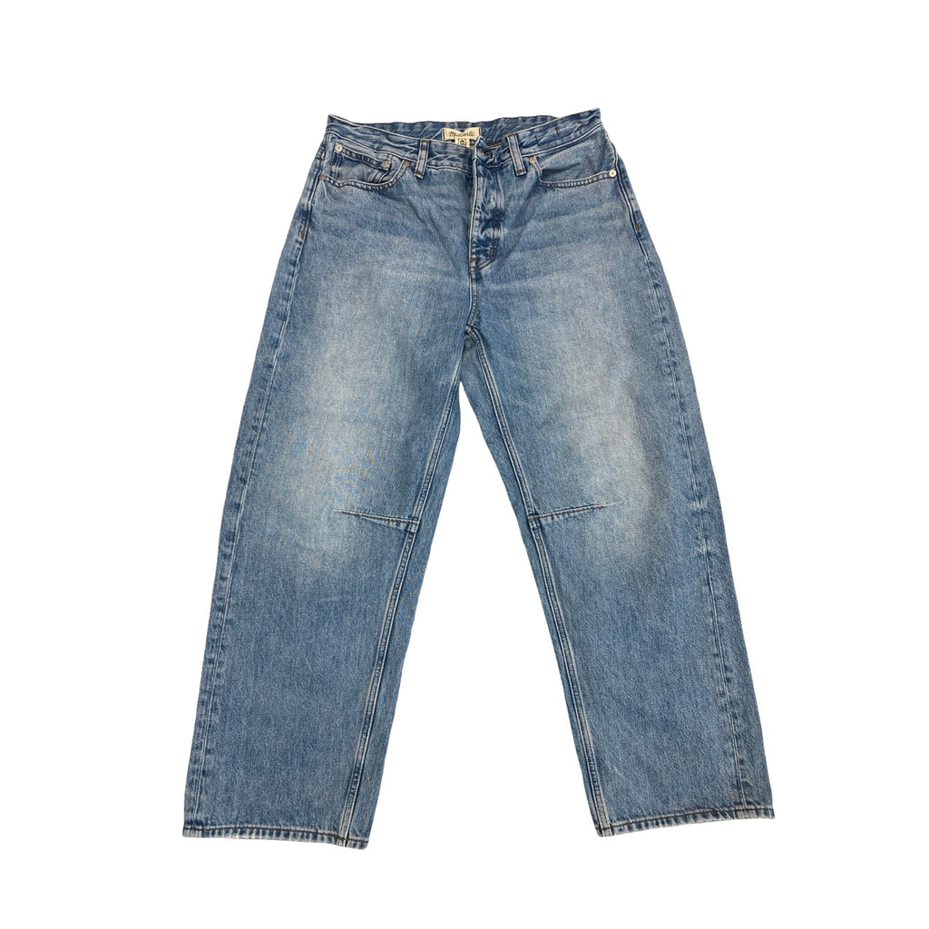Jeans Wide Leg By Madewell In Blue Denim, Size:6