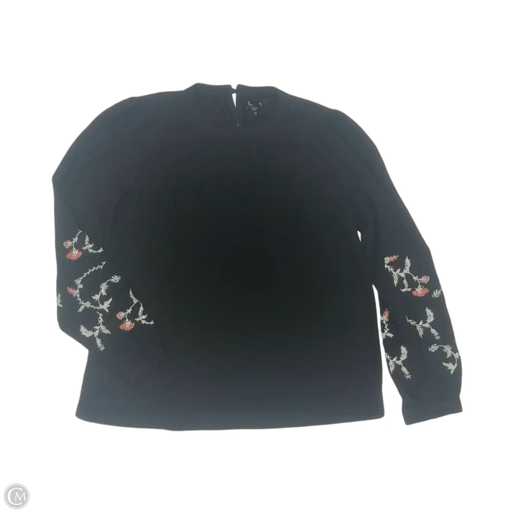 Top Long Sleeve By Loft In Black, Size: Xs