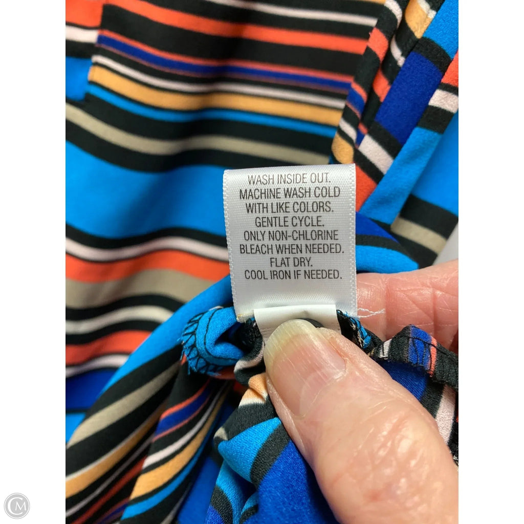 Top Sleeveless By Dana Buchman In Blue, Size: S
