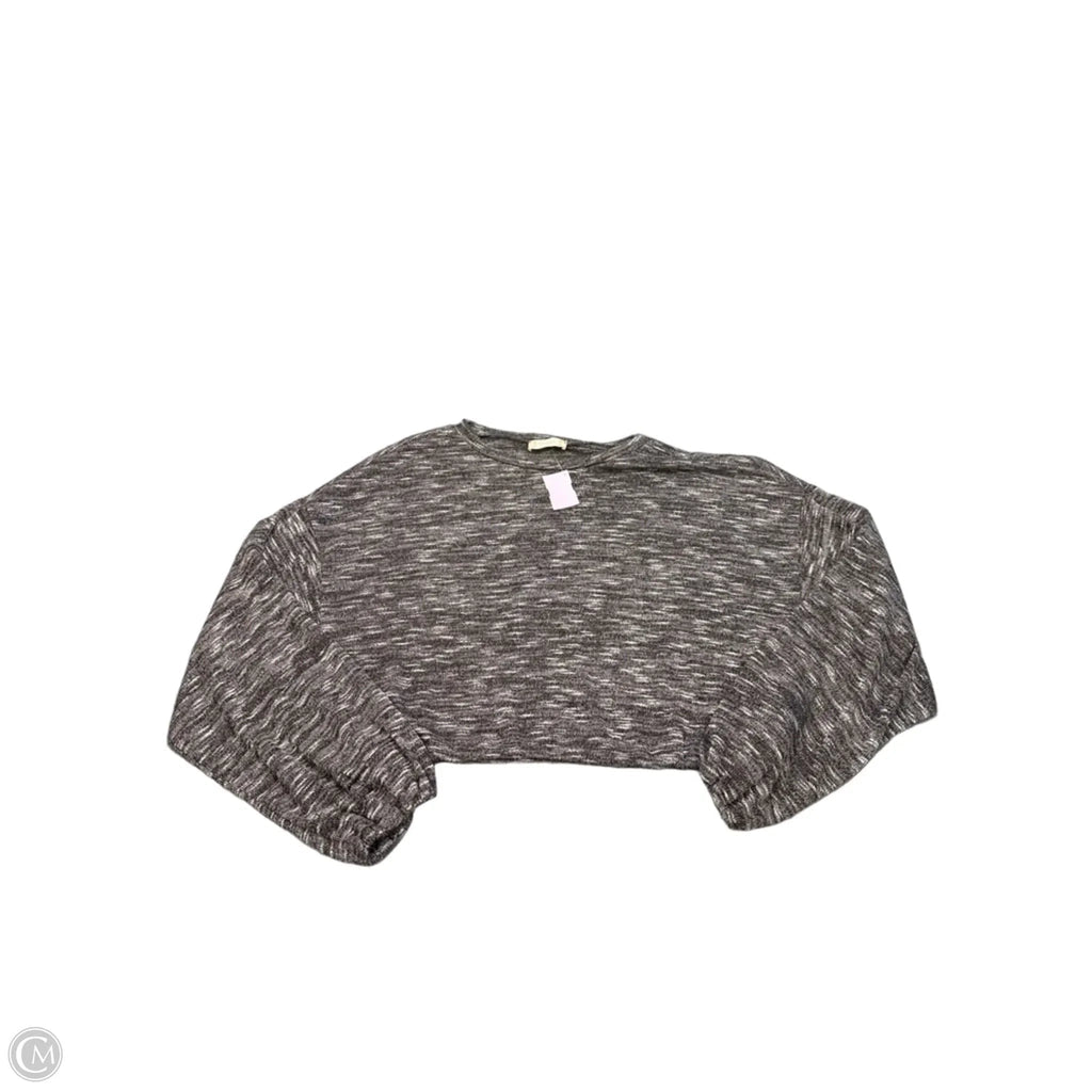 Top Long Sleeve By Altard State In Brown & Cream, Size: L