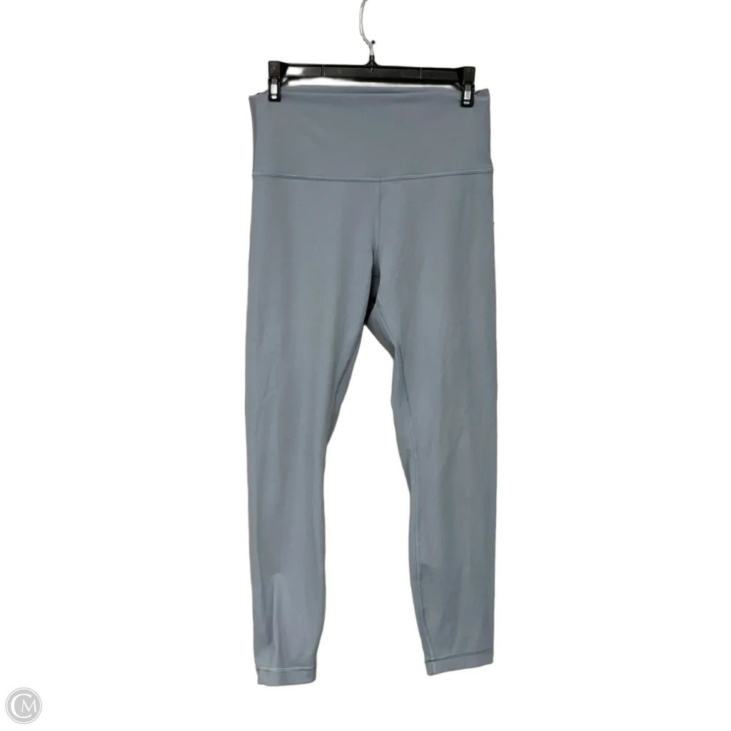 Athletic Leggings By Lululemon In Blue, Size: 8
