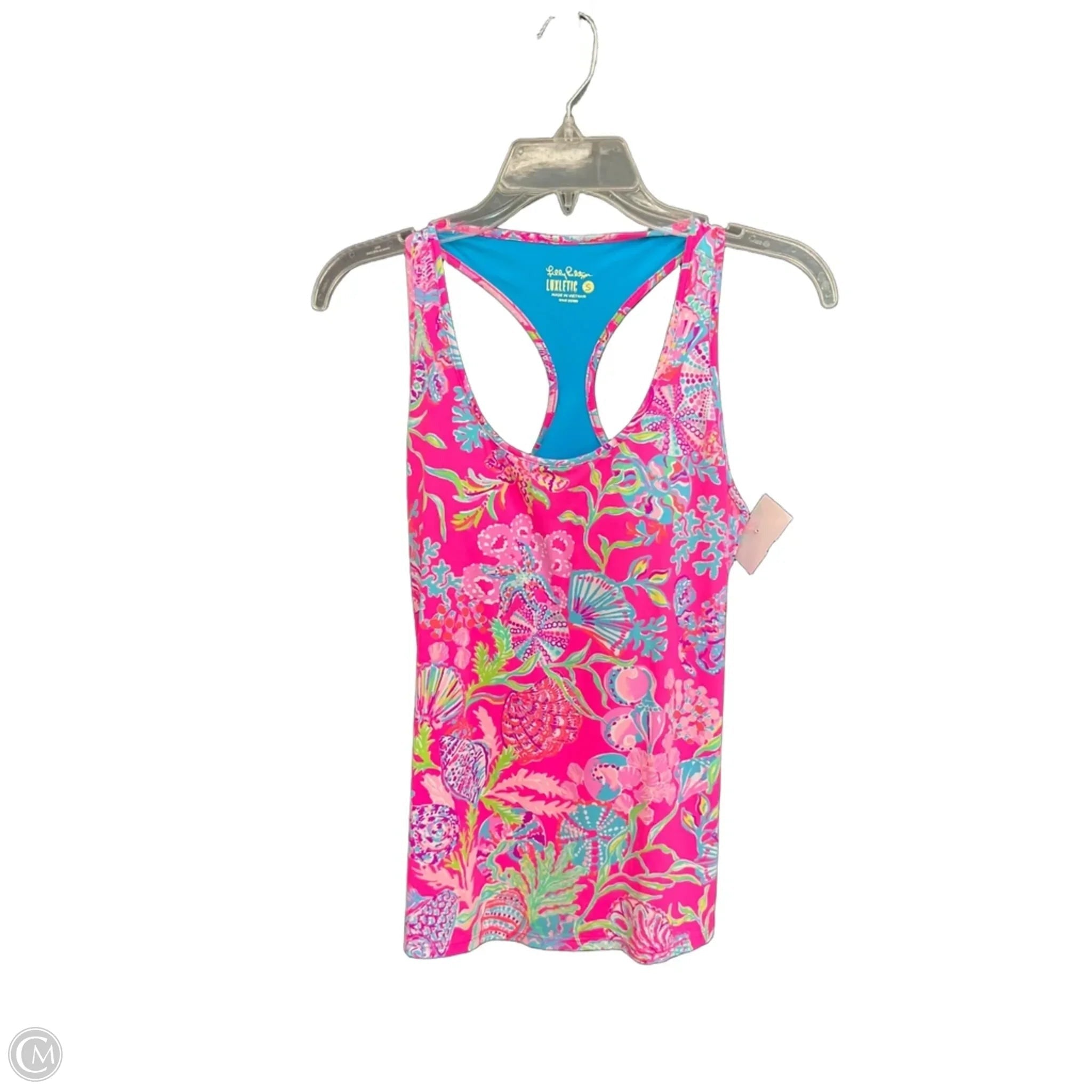 Top Sleeveless Designer By Lilly Pulitzer In Pink, Size: S