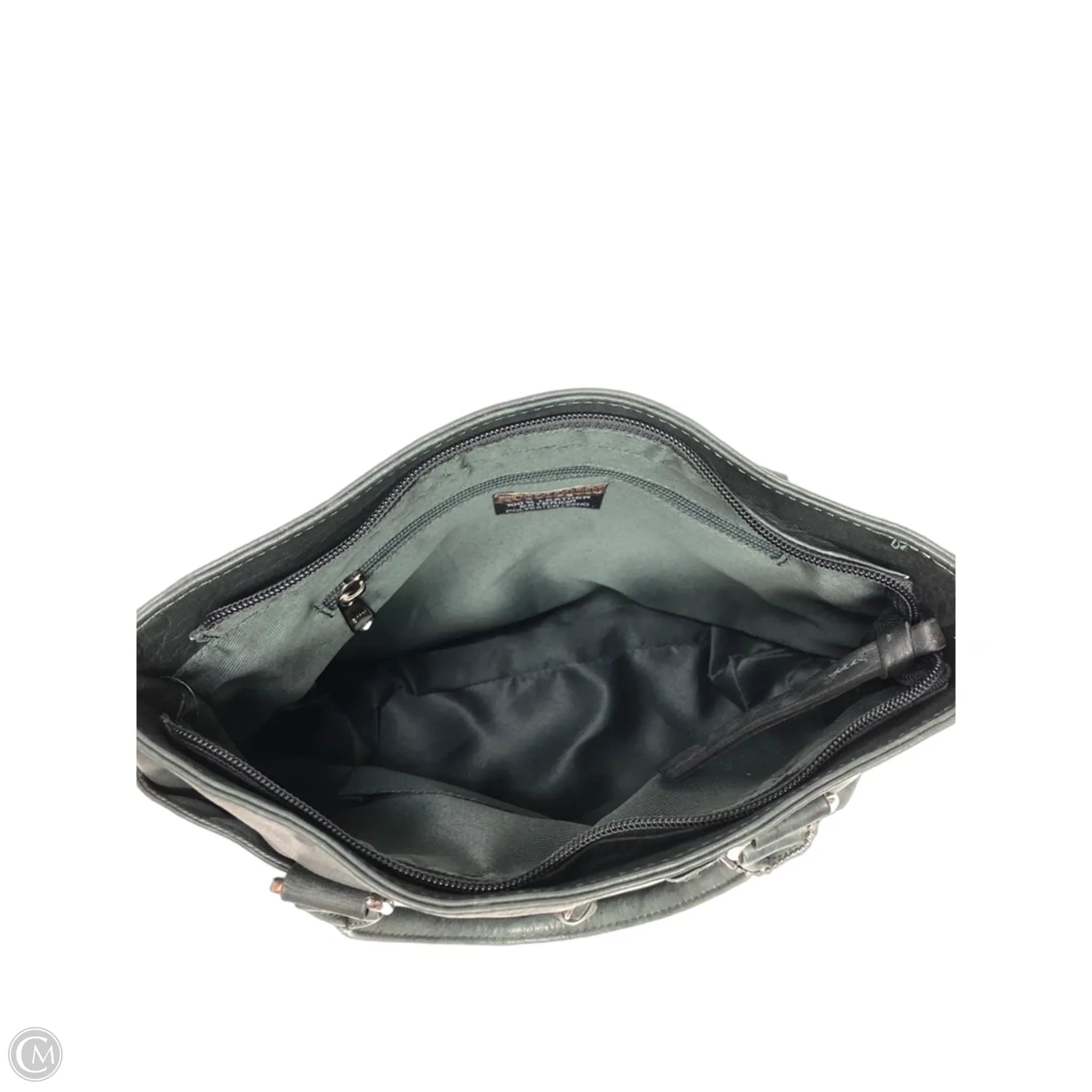 Handbag Leather By Cmc, Size: Small