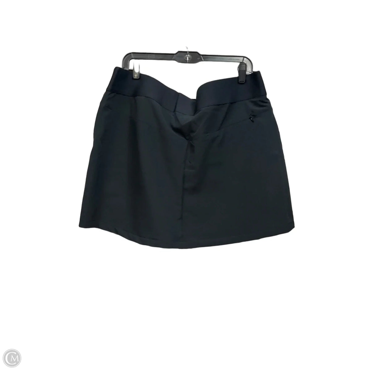 Athletic Skort By Greg Norman In Black, Size: Xl