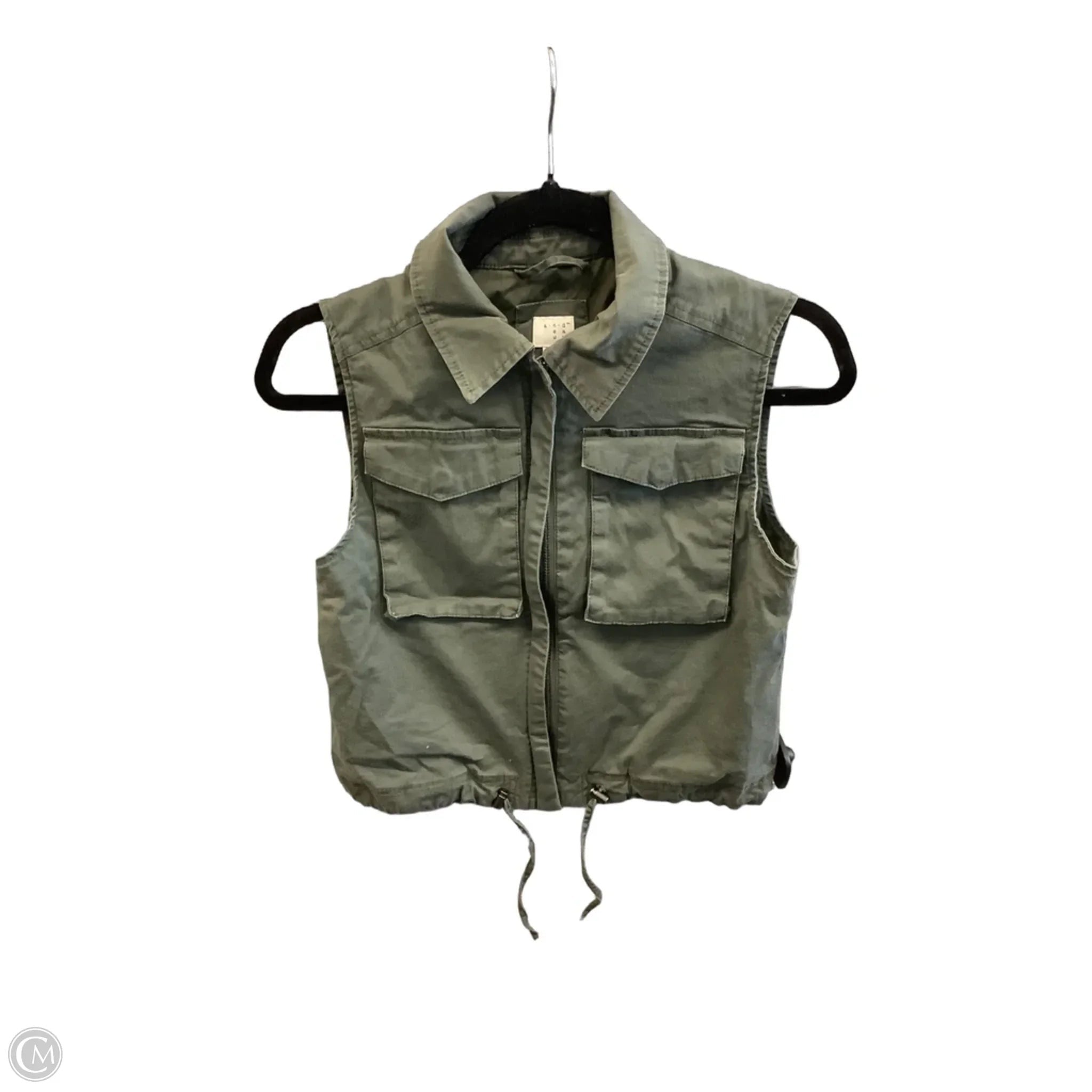 Vest Other By A New Day In Green, Size: Xs