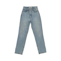 Jeans Straight By Abercrombie And Fitch In Blue Denim, Size:6