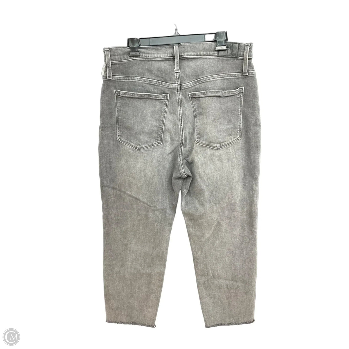Jeans Straight By Madewell In Black Denim, Size: 16