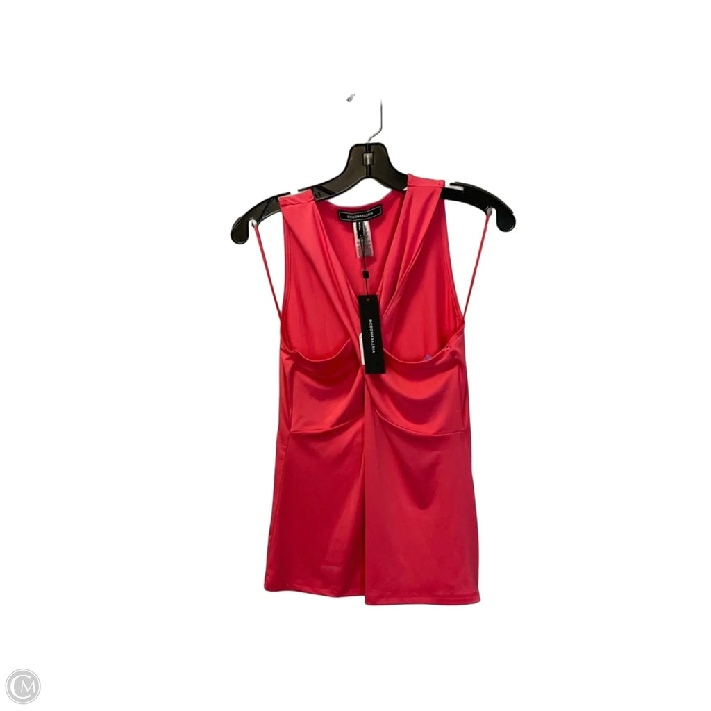 Top Sleeveless By Bcbgmaxazria In Pink, Size: S