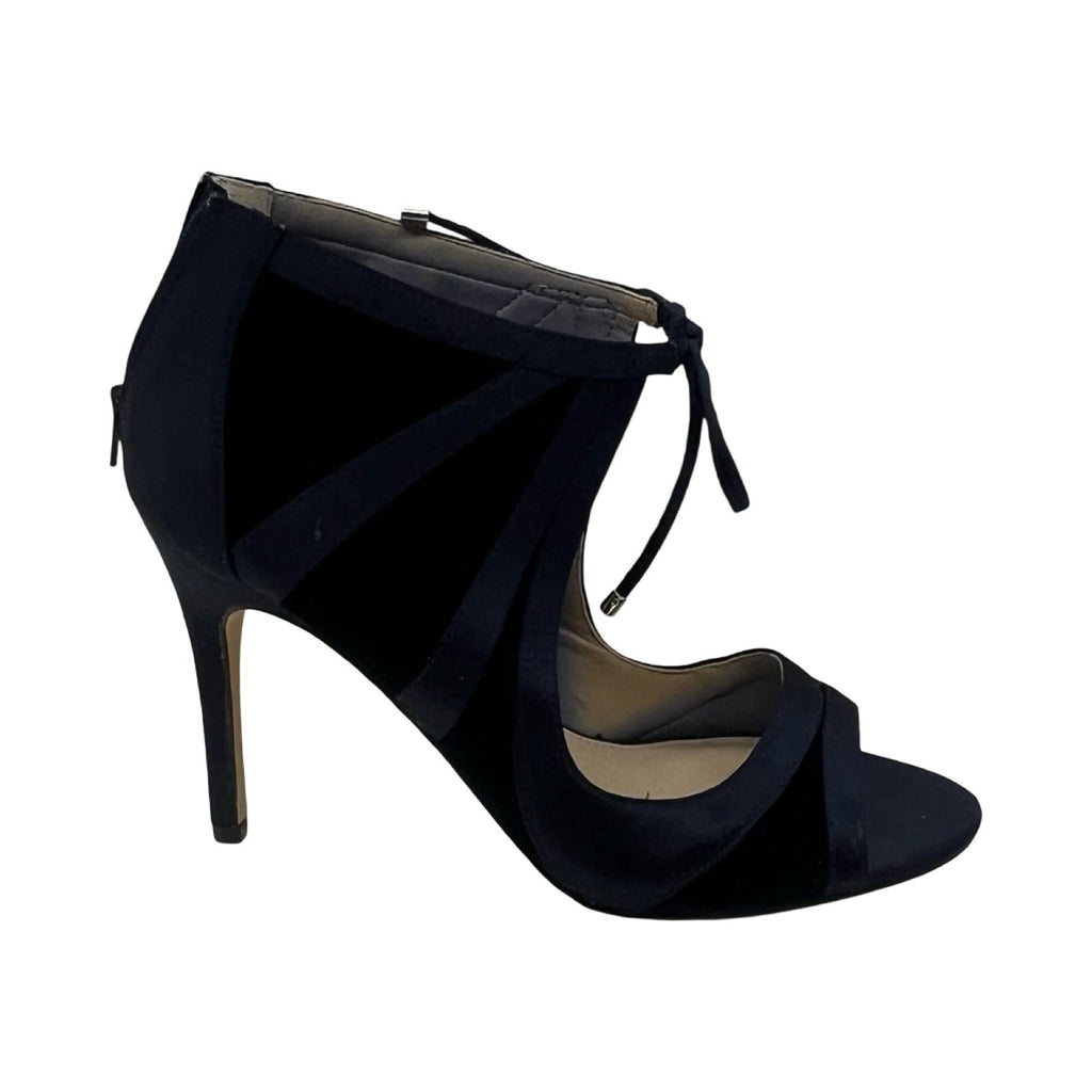 Sandals Heels Stiletto By Nina In Navy, Size:7.5