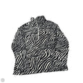 Top Long Sleeve By Exertek In Zebra Print, Size: L