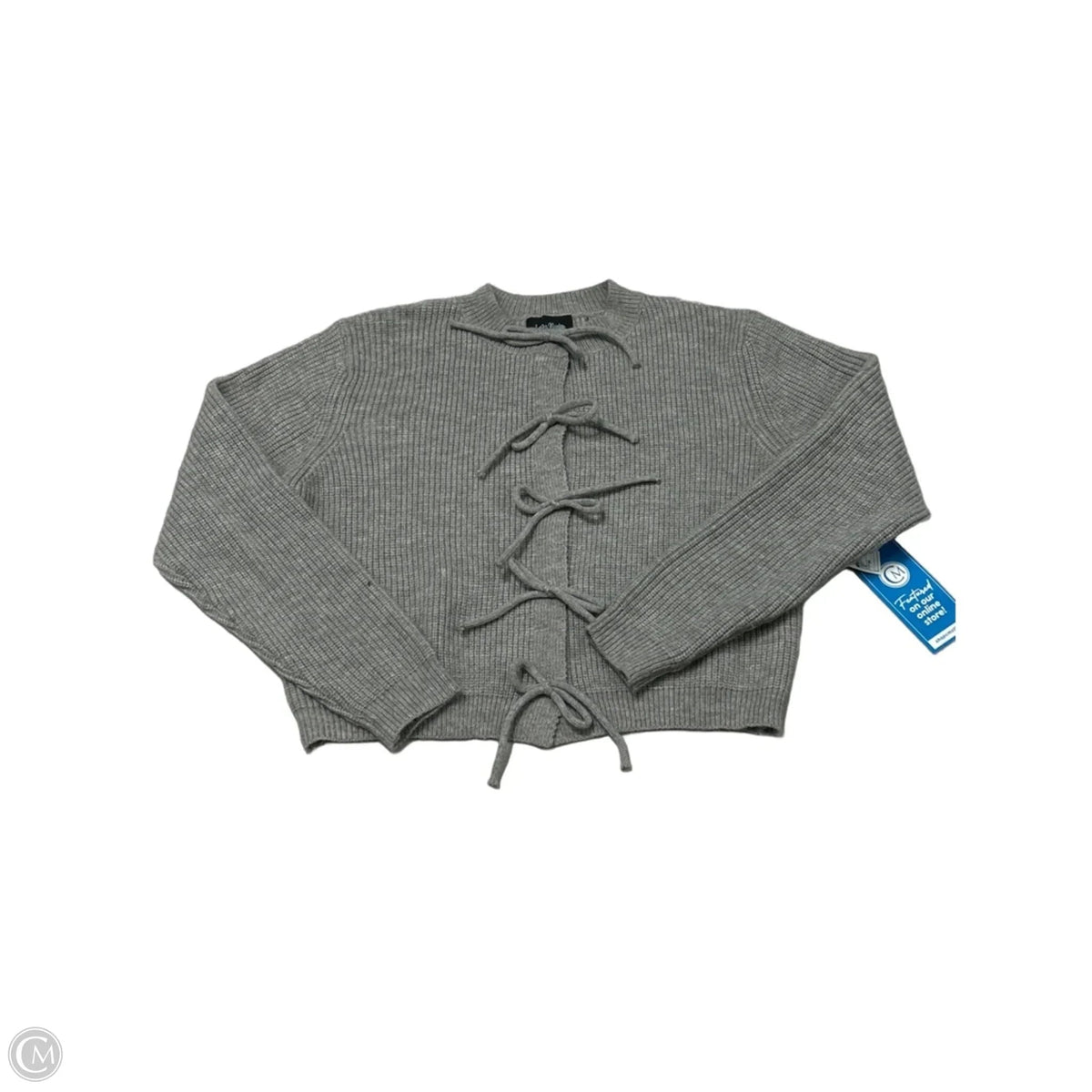 Sweater By Lea & Viola In Grey, Size: Xs
