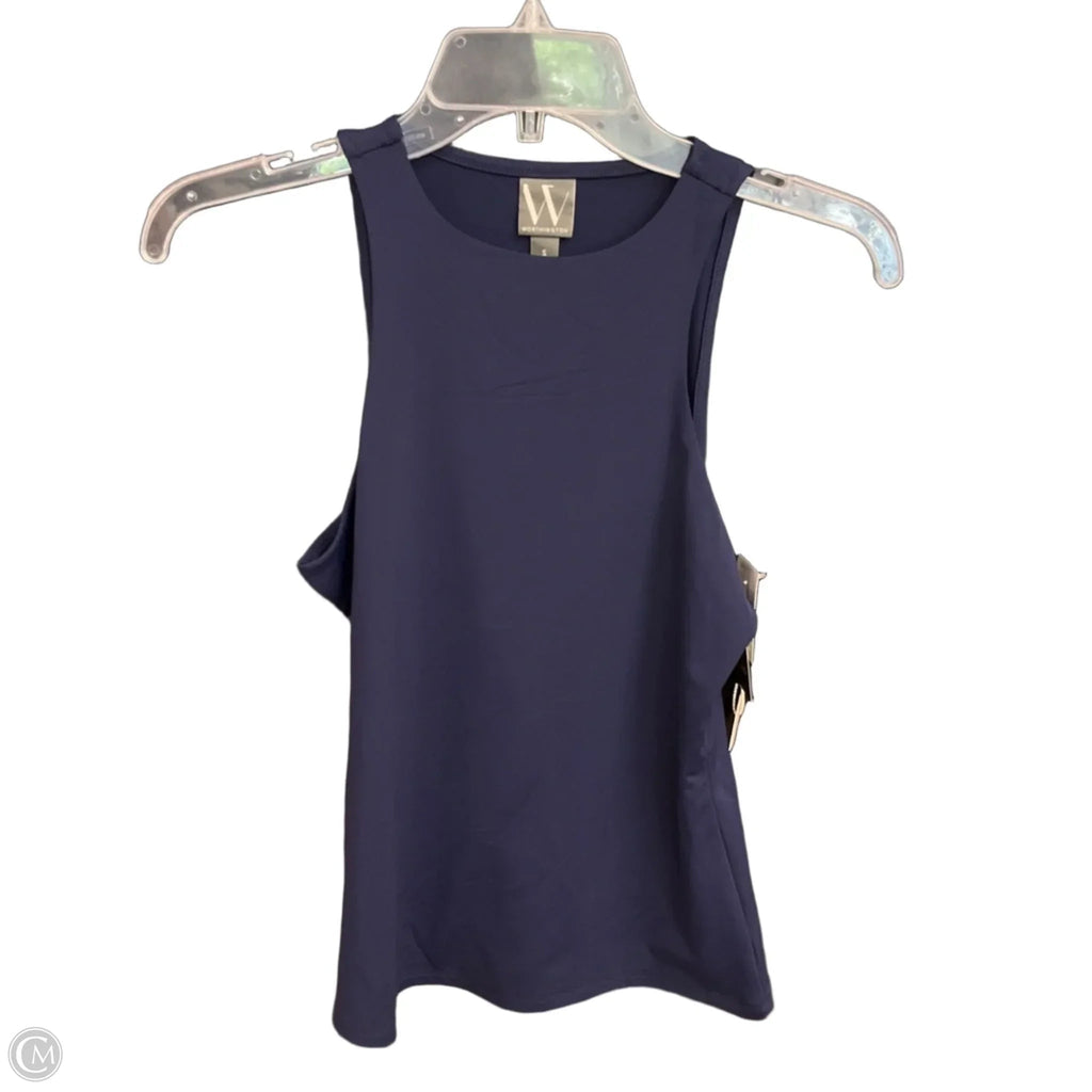 Top Sleeveless By Worthington In Navy, Size: S