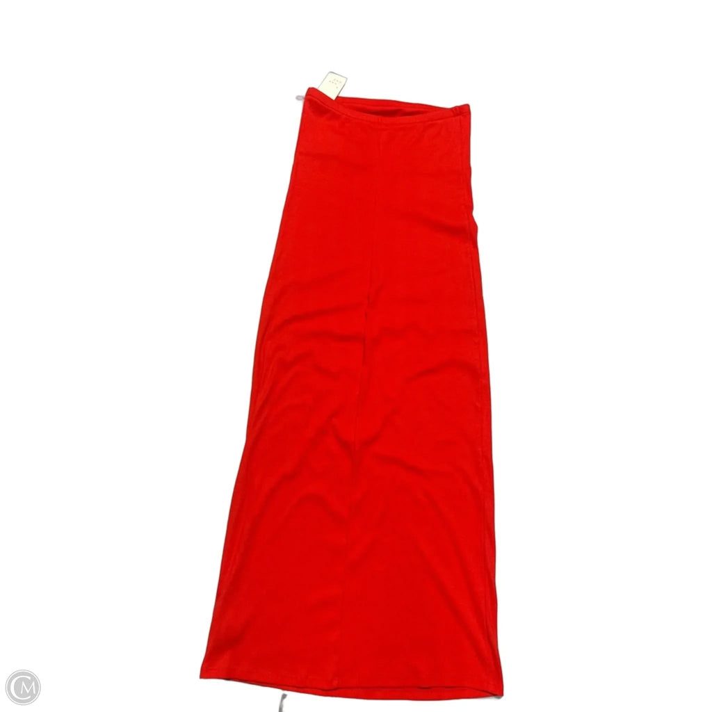 Dress Casual Maxi By A New Day In Red, Size: M