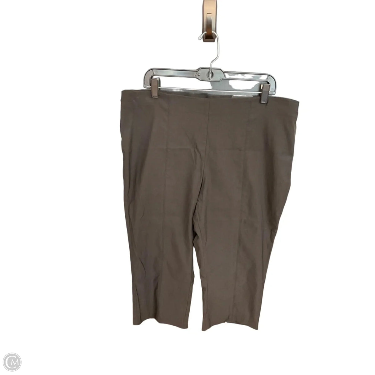 Capris By Simply Vera In Black, Size: 2x